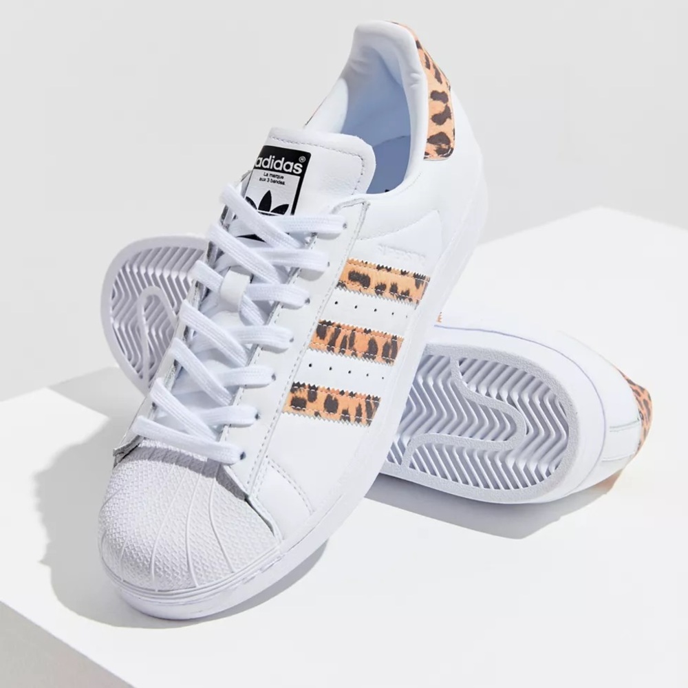 Adidas Originals Leopard Superstar Sneakers